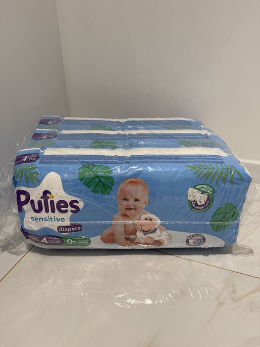 Пелени/памперси и гащи Pufies 3-ка и 4-ка и Pampers 3-ка
