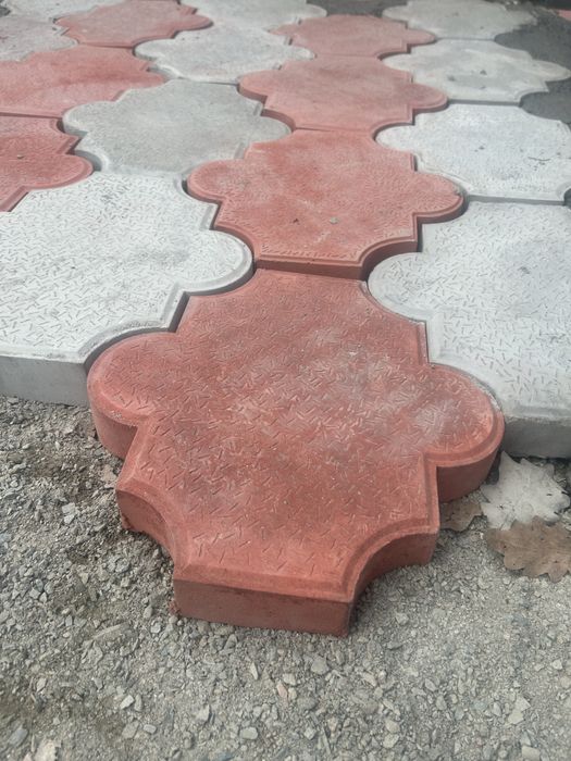 Брусчатка ромашка ( тротуарная плитка )