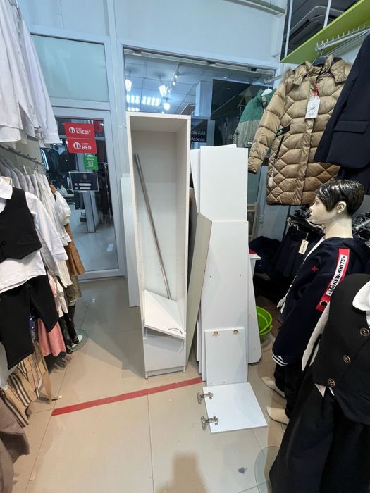 Шкаф без дверей б/у