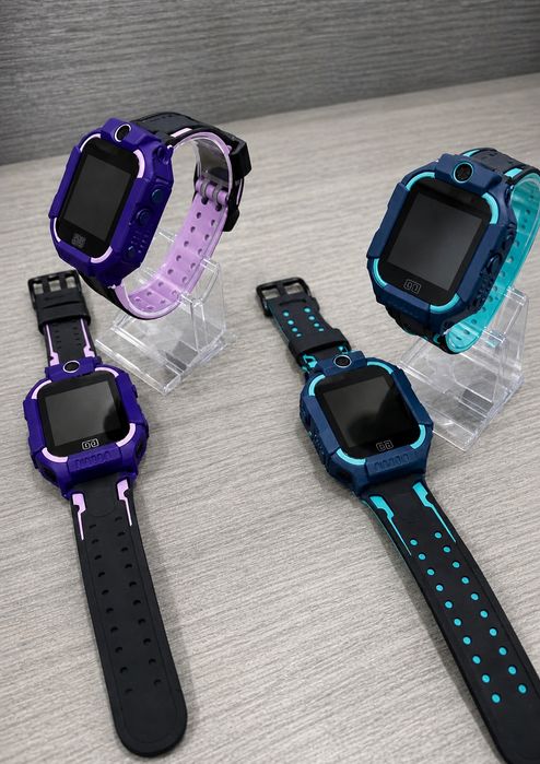 Водоустойчив детски GPS смарт часовник PURPLE с вградена камера 06