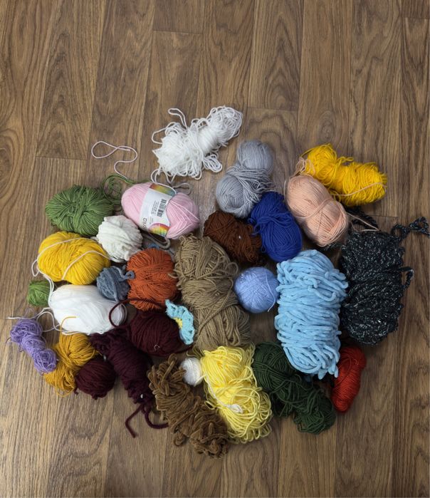 Пряжа разная, все для вязания