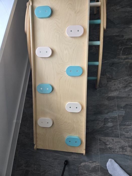 Дървена Арка и пързалка Пиклер