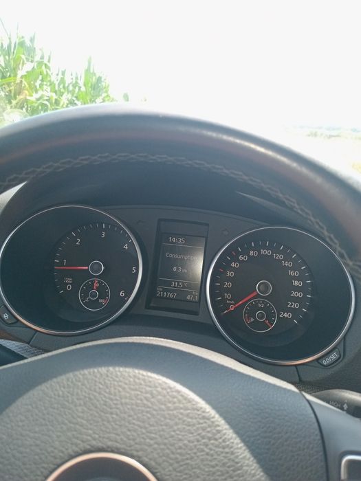 Golf 6 1.6 tdi 110cp 211.000 km originali an 2012 stare f.bună