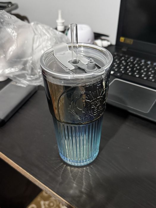 Стеклянная кружка 600мл