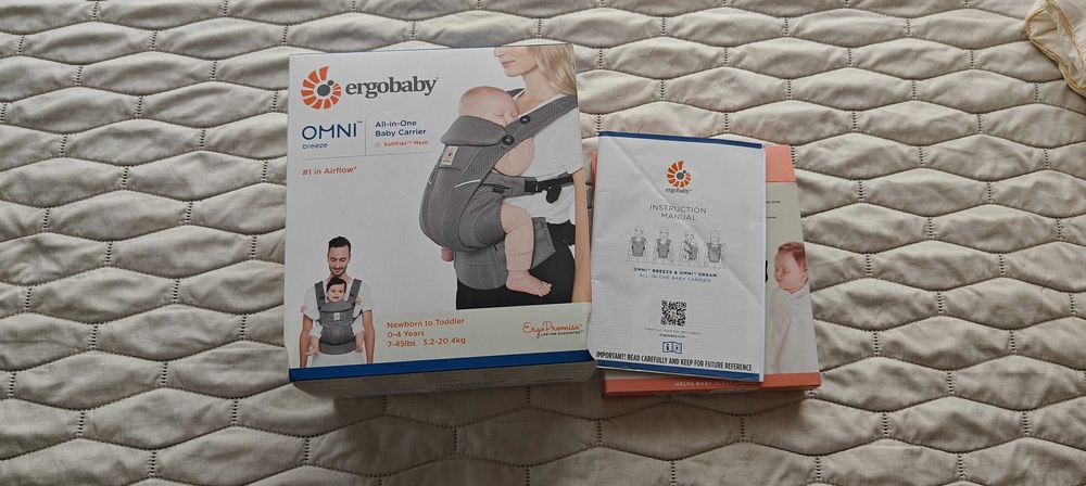 Ergobaby Omni Breeze Graphite Grey