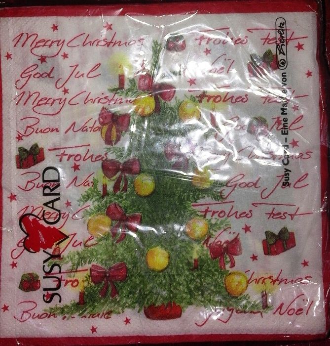 Салфетки за декупаж на пакет