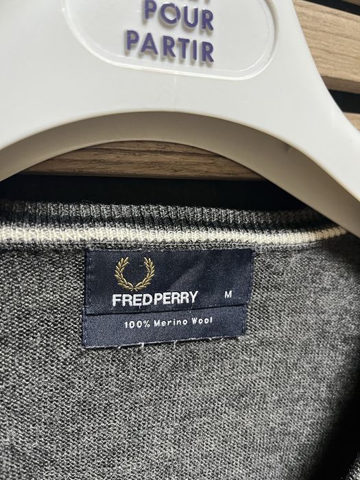 Fred Perry : 100% вълна Мерино размер М / Оригинал