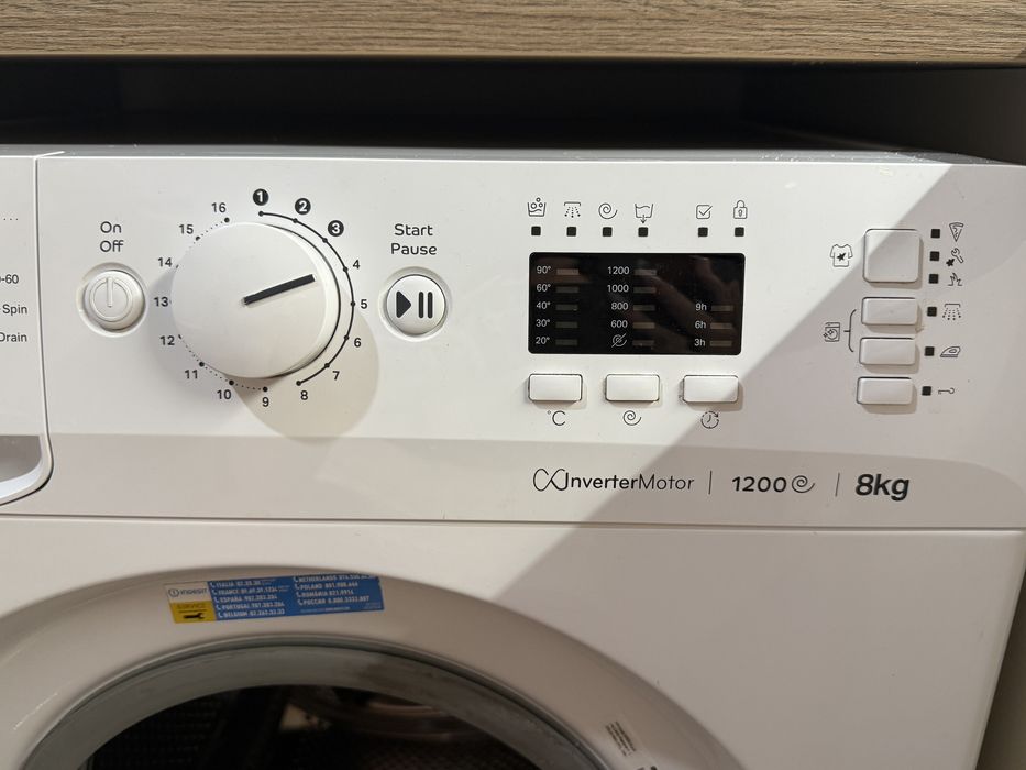 Пералня Indesit - 8 kg/1200 оборота