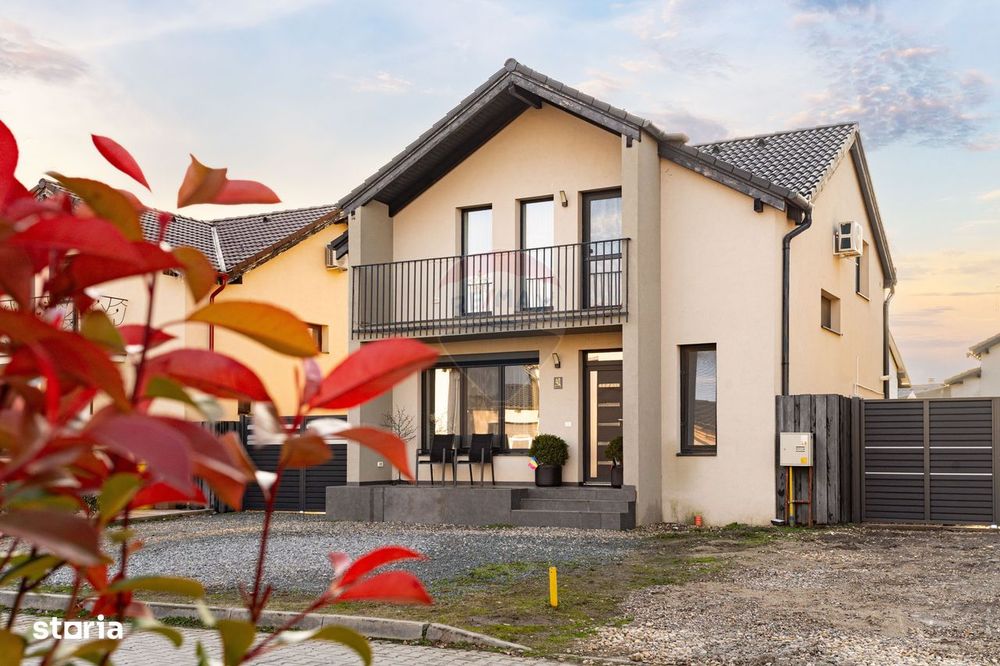 Casă moderna la cheie, cu teren 336 mp de vânzare în Westfileld Arad