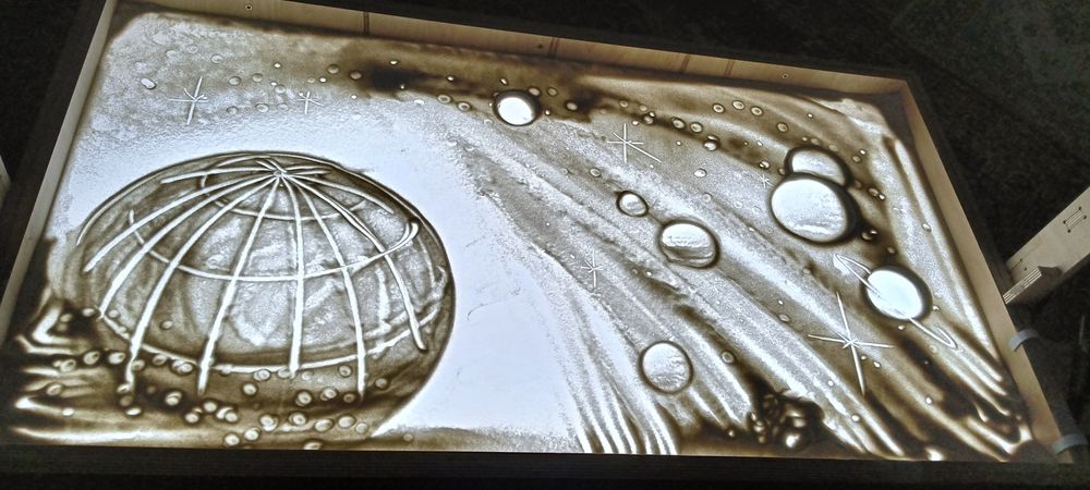 Мастер песочной анимации, мастер - классы