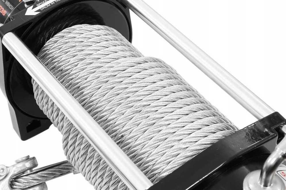 Troliu Auto 13500 LBS 12V Cablu Otel Wireless Factura Garantie