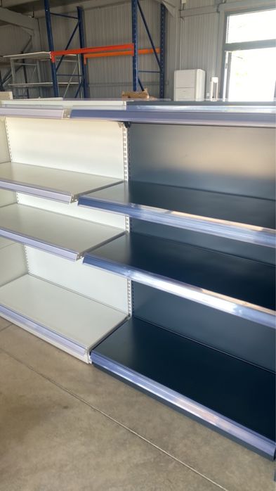 Нови стелажи за магазин най-ниска цена в България .