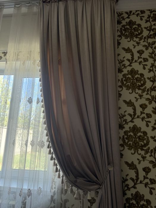 Тюль общий весь набор 2окно