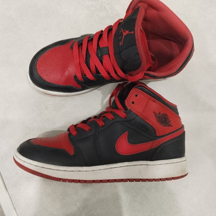 Air jordan 1 красно черные