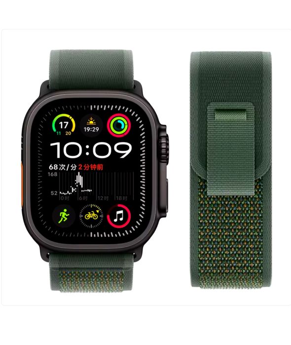 Curea/Husa Sintetica Incarcator Compatibil Iphone Apple Watch Ultra