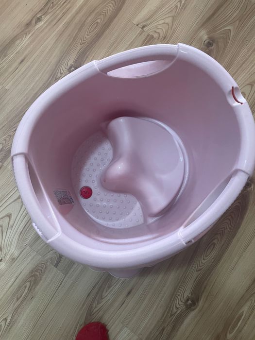 Вана за къпане и сядане Розова
