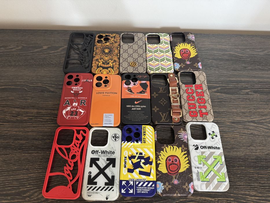 Husa Gucci, Moschino, Louboutin, OffWhite iPhone 14 Pro Max / 14 Pro
