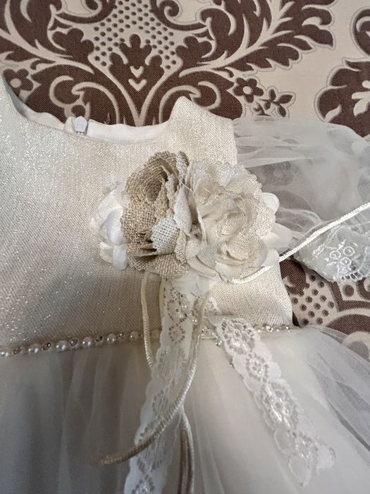 Детска официална рокля за кръщенка/сватба