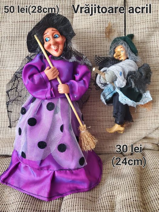 Păpuși vrăjitoare-decorațiuni