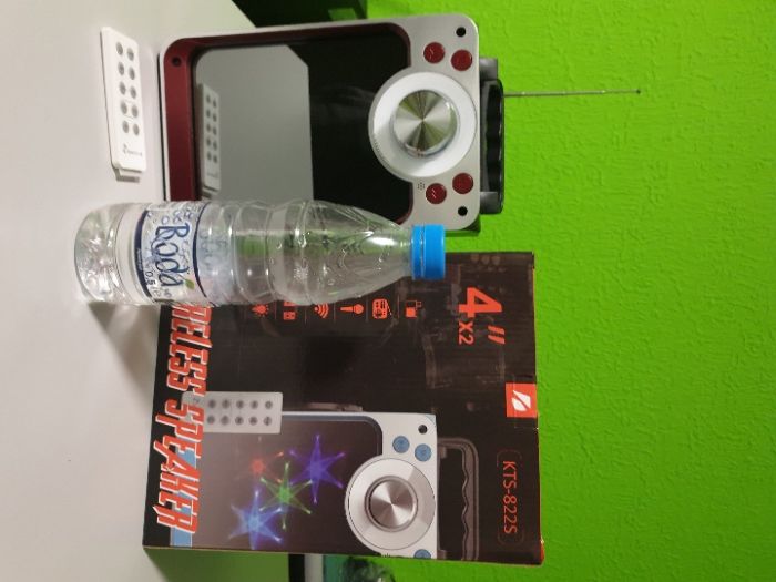 Колона за музика Тонколона за музика преносима LED 3D ефекти, дистанци