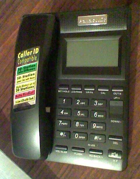 Новый телефон Panasonic KX-T2391CID (Япония)