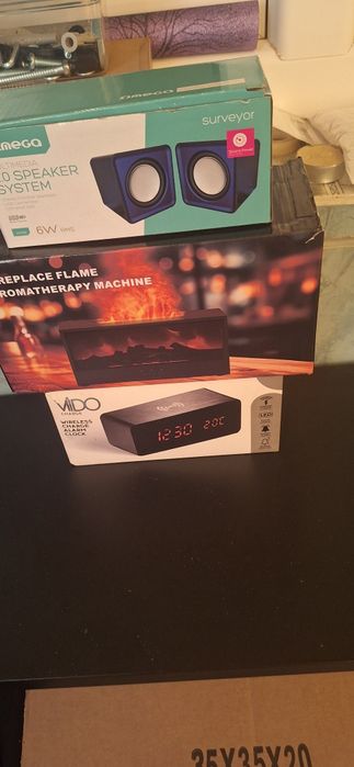 Ceas cu alama Wi-Fi. Unificator  arome .ceas