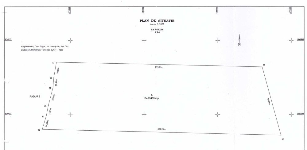 teren agricol extra si intravilan in santejude  judetul cluj