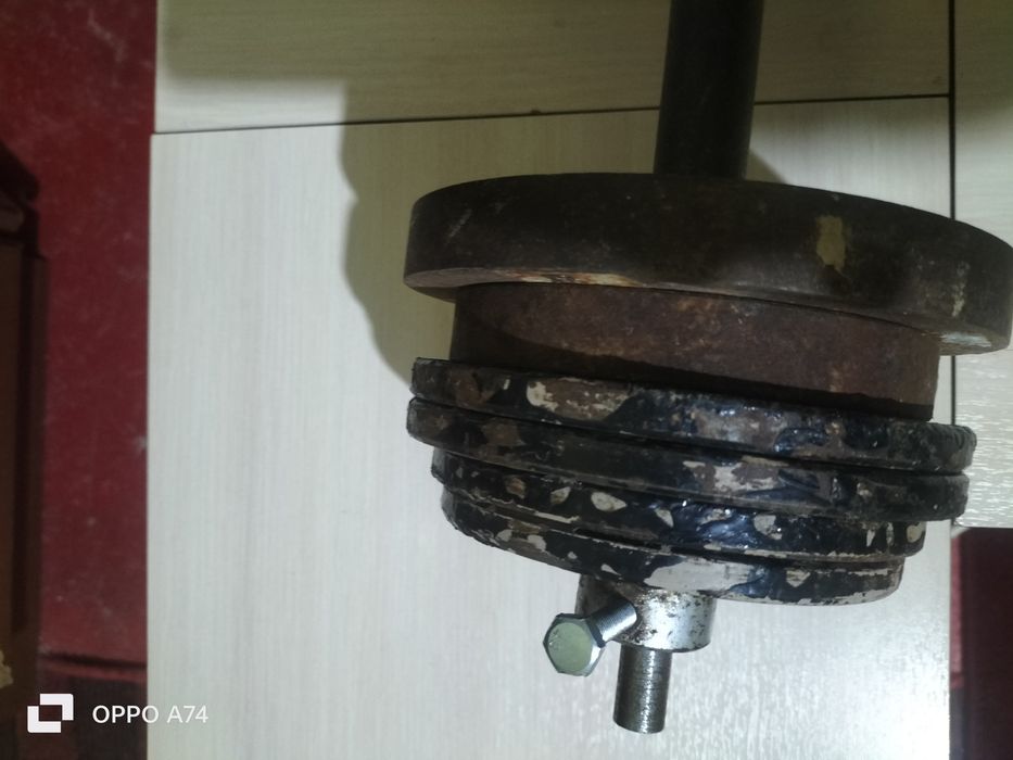 Разборный гантел 22 кг