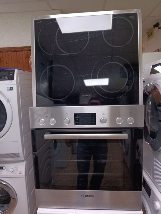 Иноксова печка за вграждане Бош Bosch с две години гаранция!