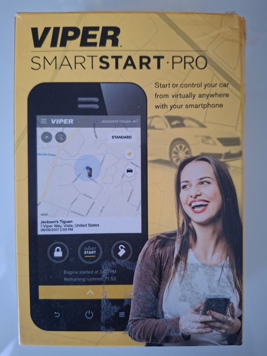 Viper 5706V 2-Way Security System +Viper VSM550 SmartStar Pro GPS