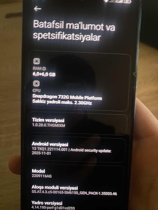 Redmi note 12 pro 4G,128