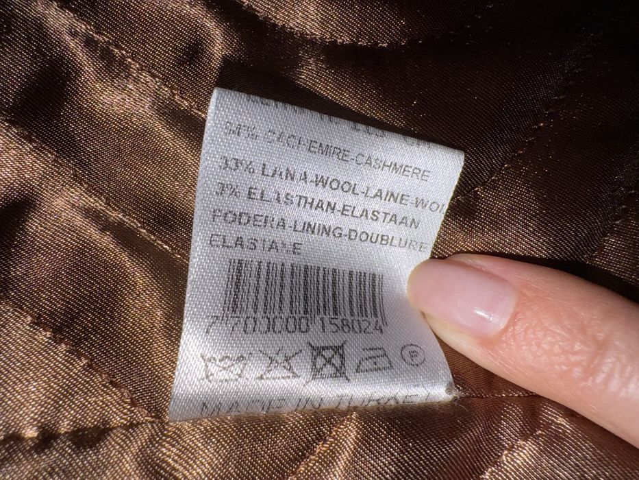 Пальто кашемировое
