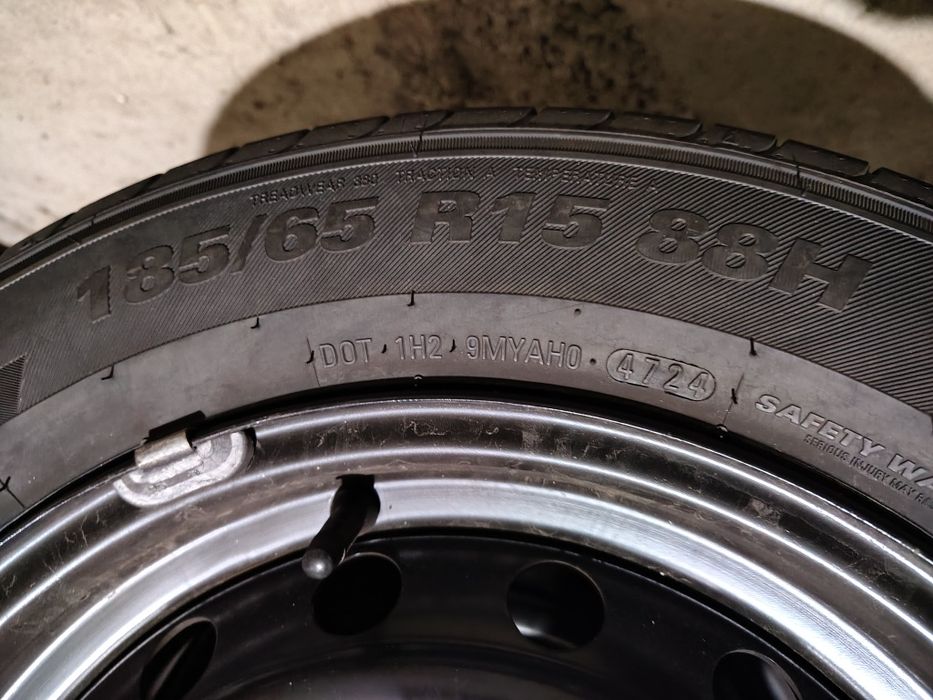 Roți Clio5/Logan3  4x100 6Jx15 ET31// 185/65R15 88H dot 4724