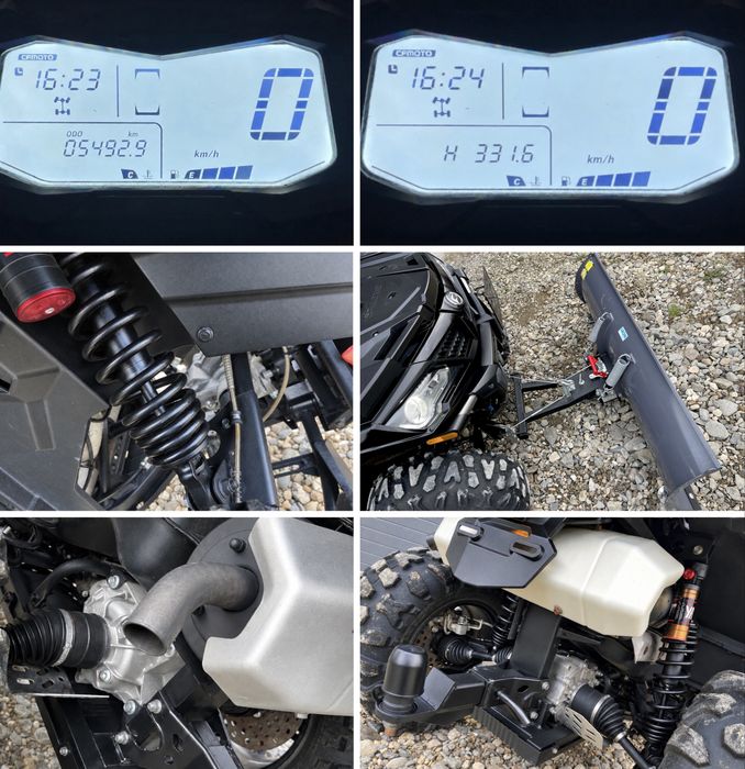Atv Cf Moto / CForce 850XC 4x4  / EPS - Servo  / LONG / 5400km / Recent adus din Germania / Impecabil / Full accesorizat ! (Can am / tgb)