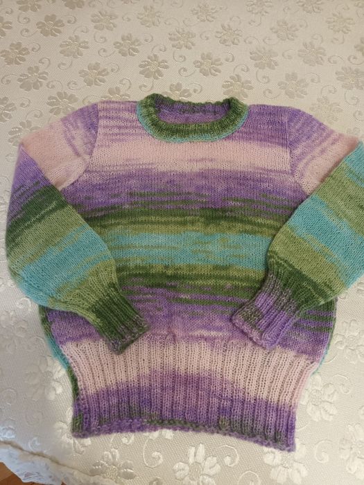 Ръчно плетена блуза, мека , елегантна