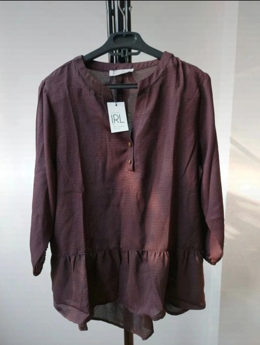 Bluza dama eleganta IRL, culoare vișiniu (40)