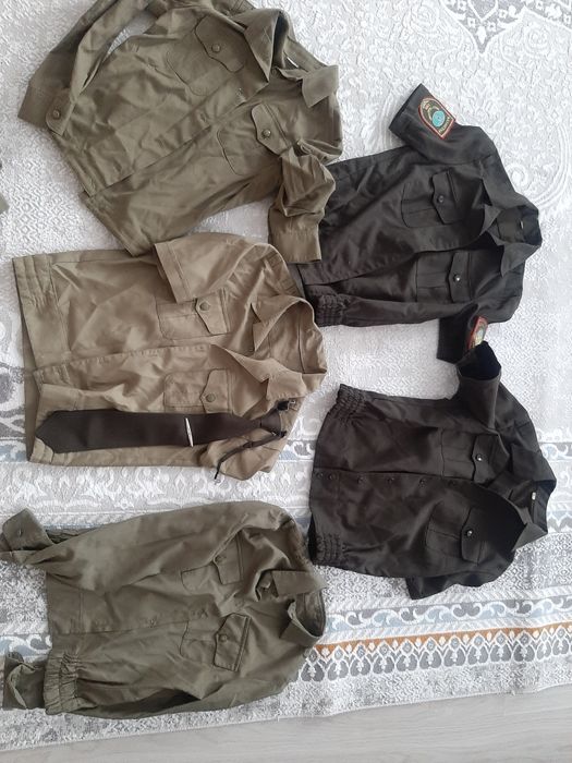 Военная  подростковая рубашка