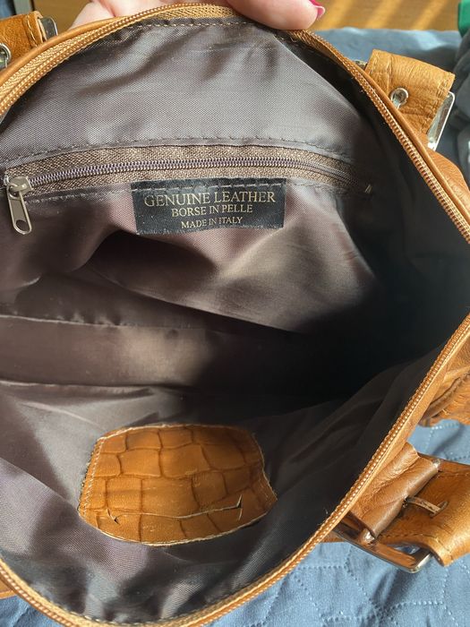 Нова дамска чанта Borse in Pelle от естествена кожа