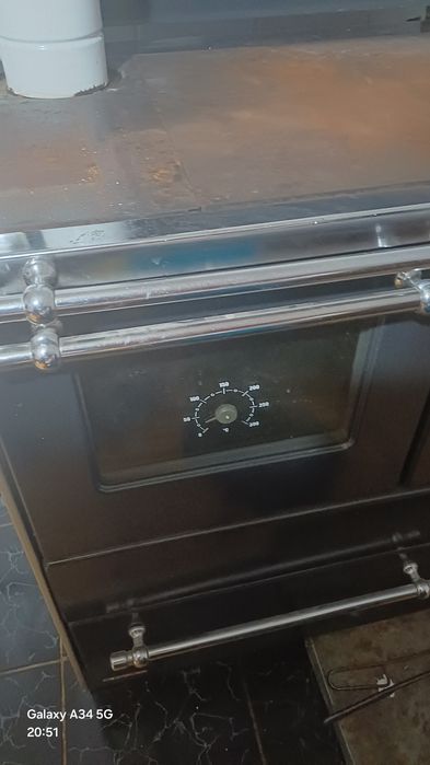 Sobă alfa-plam cu plita si cuptor