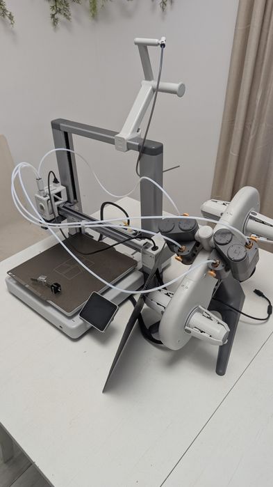 Bambu Lab A1 Combo + AMS Lite – stare foarte bună + accesorii