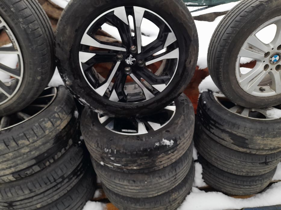 Jante R17 Peugeot cauciucuri 2023 206 # 207 *208 # 2008 *307 * 3008