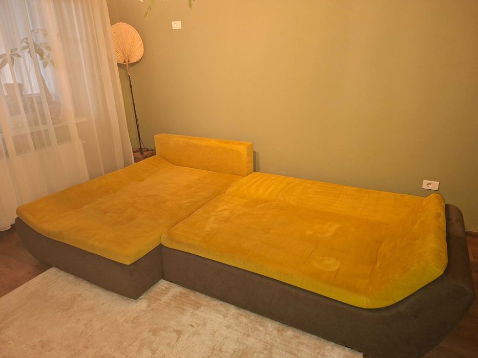 Canapea Lem's galbena