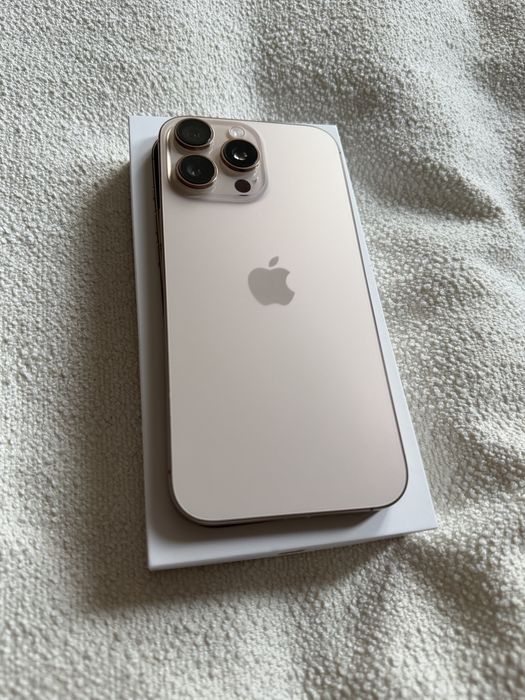 Iphone 16 Pro Max 512GB culoare Desert Titanium baterie 100% ca nou