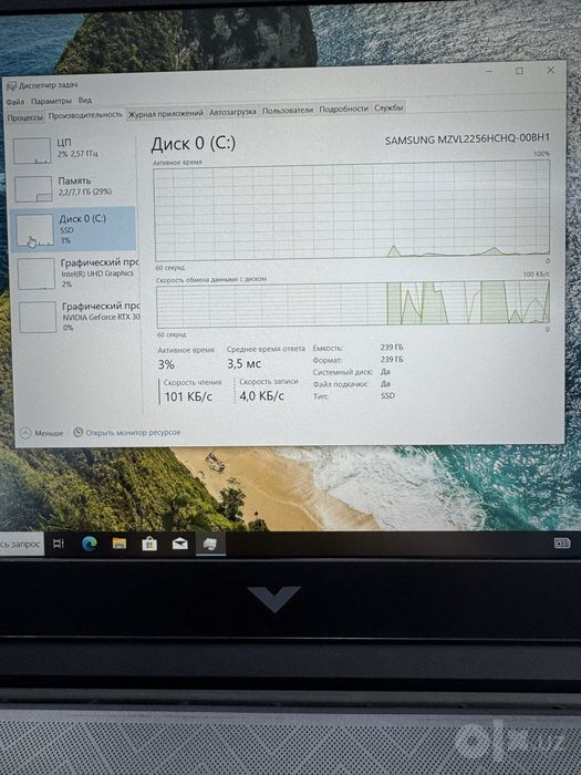 Hp Victus i5-12450H 8/256/3050 4Gb 15.6 FHD Ips 144Hz
