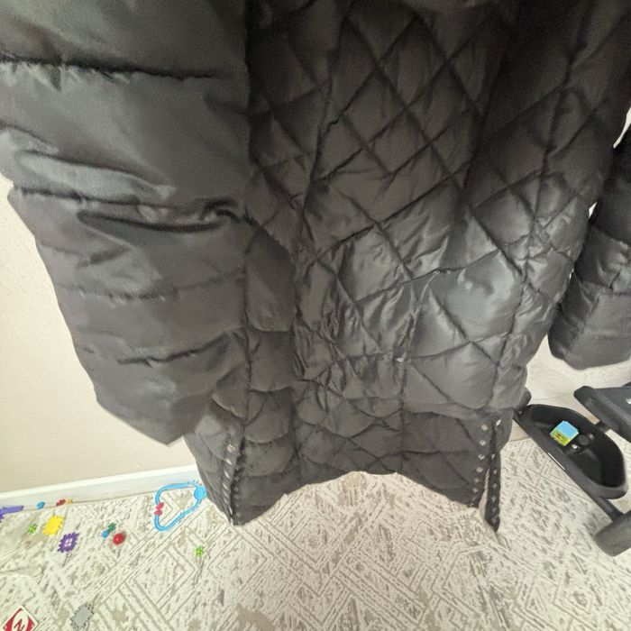 Зимняя куртка длинная