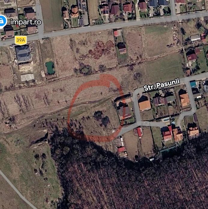 Teren intravilan de vanzare in Corunca