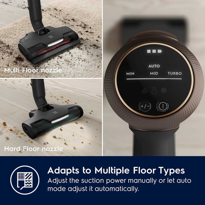 Electrolux Ultimate 800 Акумулаторна прахосмукачка с база (EP81U25ULT)