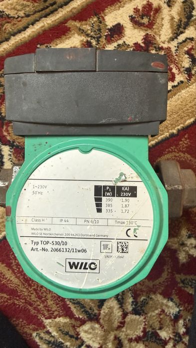 Продам циркуляционный насос Wilo TOP-S 30 10
