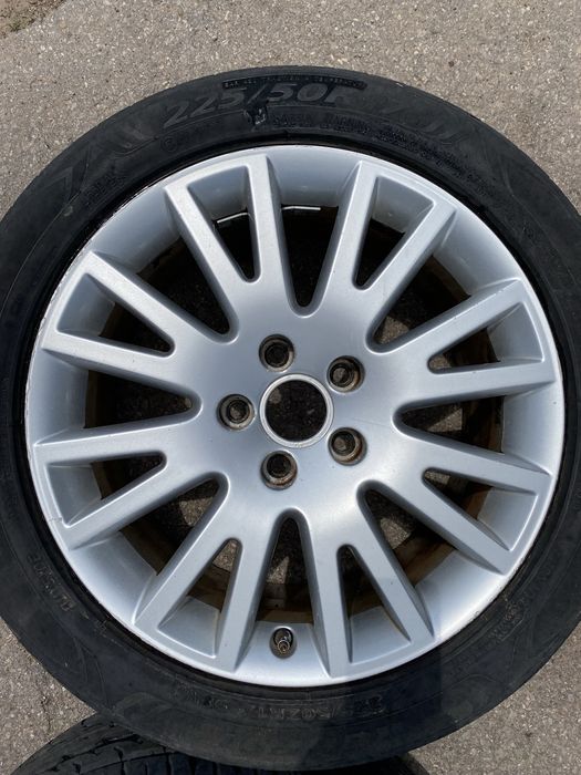 Оригинални джанти 17” с летни гуми за Audi A6/C6/5x112