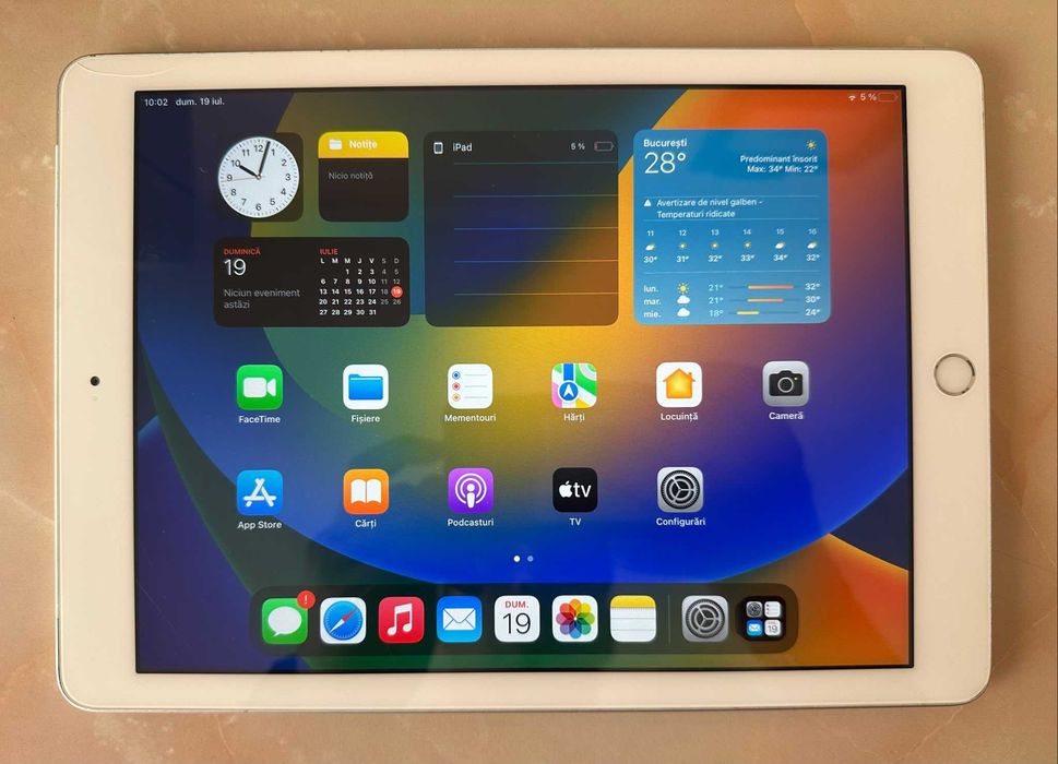 Apple iPad 5 Silver 128 GB Wi Fi + Cellular